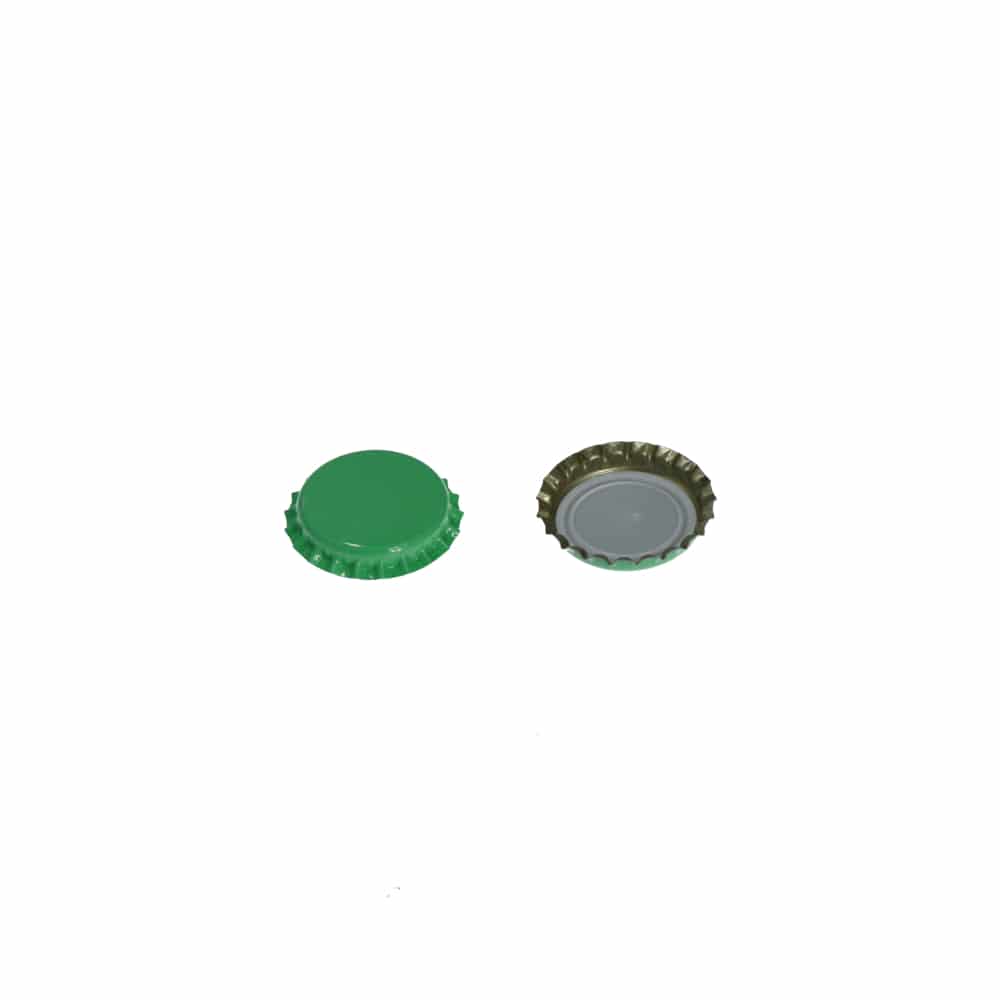 Capsules couronnes  Vert Clair 26 mm 100 pcs