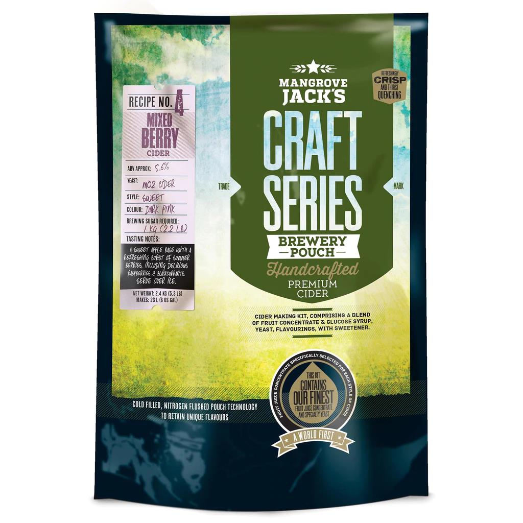 Mangrove Jack's Craft Series Gemengde Bessen Cider 2.4 kg