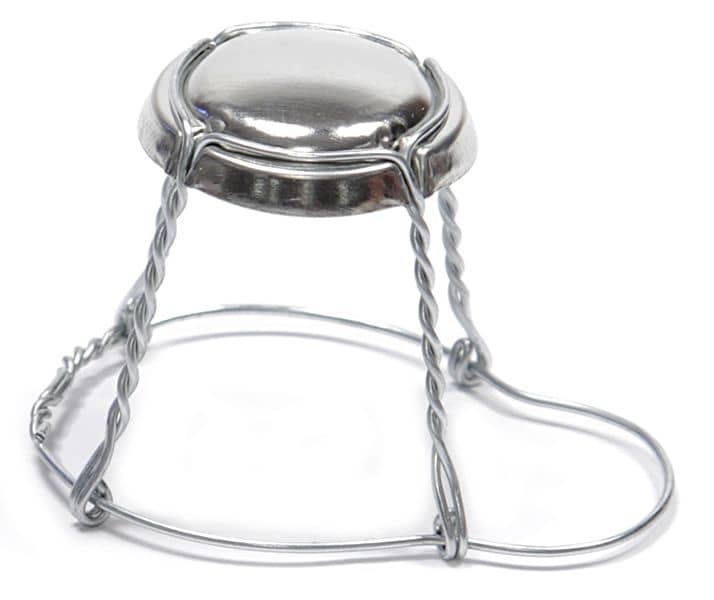 Muselet avec couvercle 100 pcs