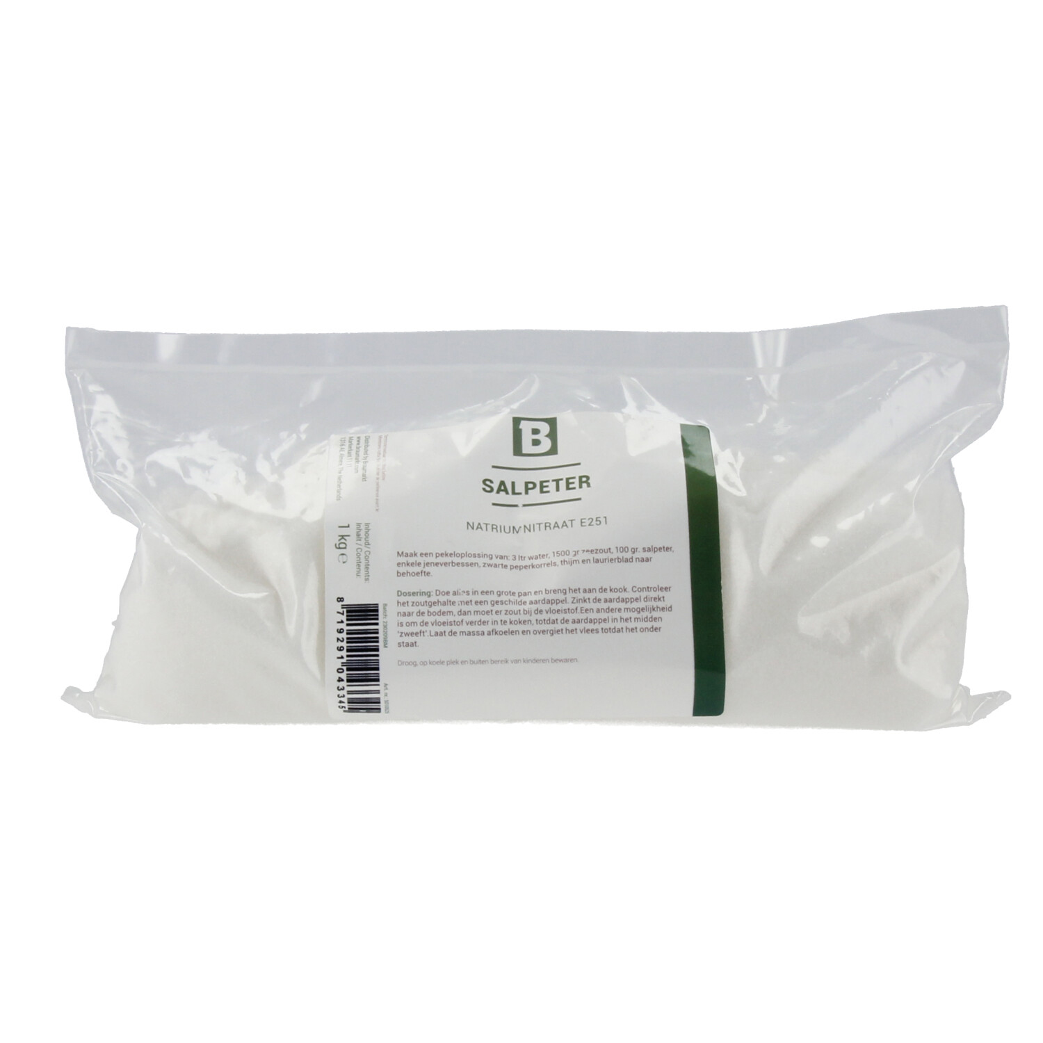 Potassium nitrate / Sodium nitrate E251 for brining 1000 gr