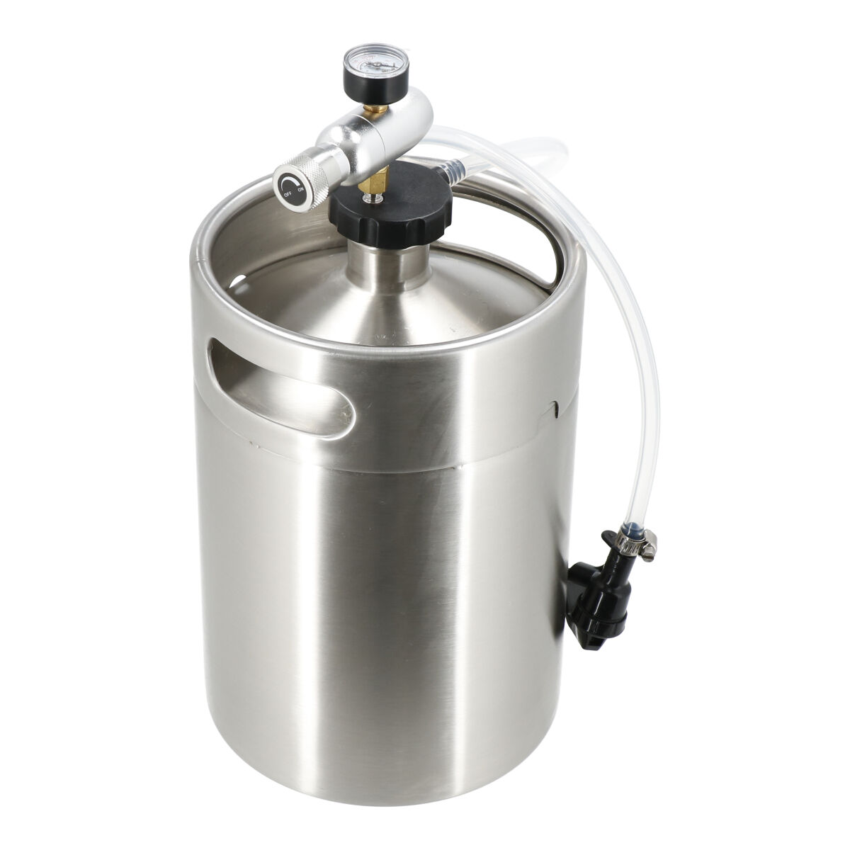 Mini Keg Kit 5L met picnic kraan en Co2 koppeling Mini Keg Kit 5L met picnic kraan en Co2 koppeling