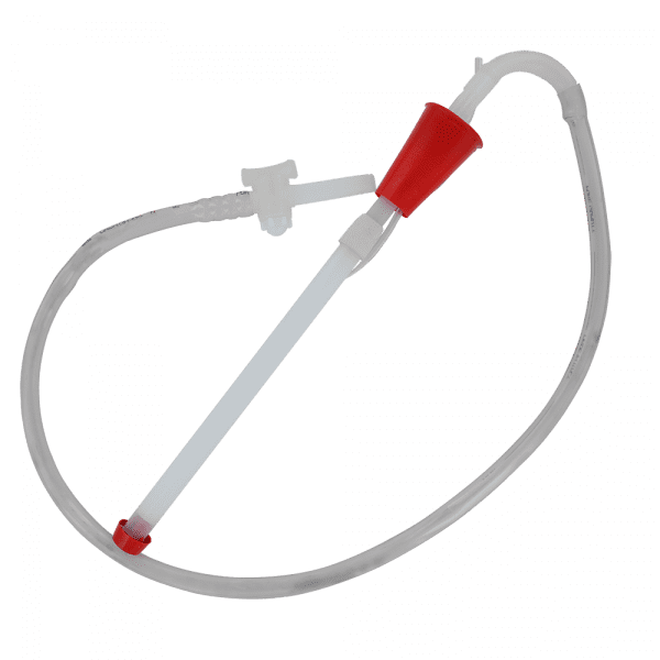 Siphon de vidange à collerette + robinet + Tête de remplissage.