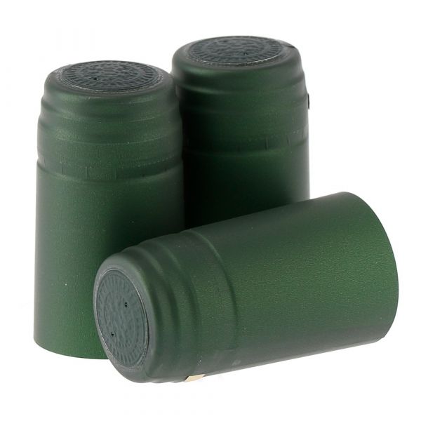 Capsules thermorétractable  vert mousse 100 pcs