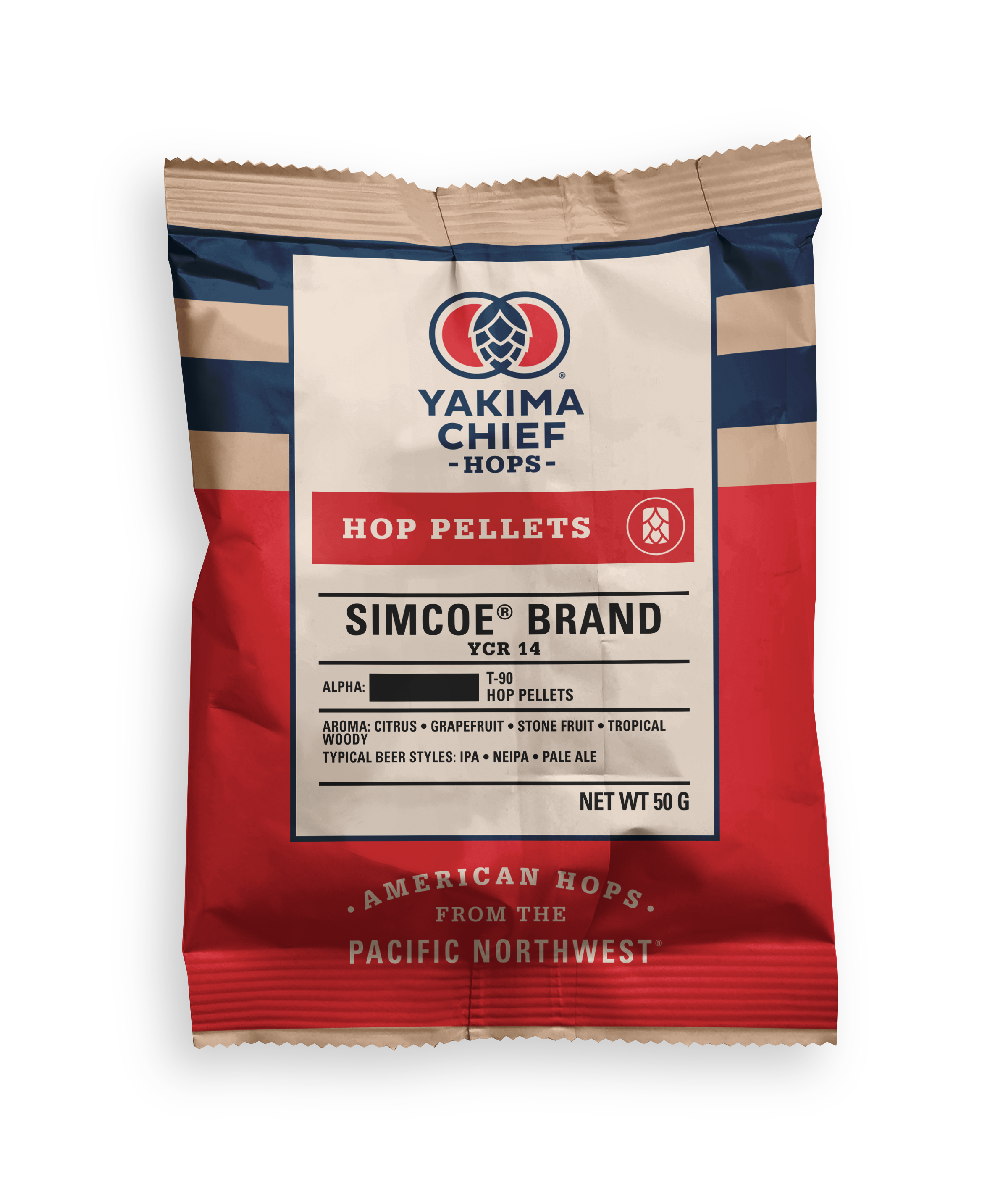 Yakima Chief Hops Simcoe® Hop Pellets 50 gr