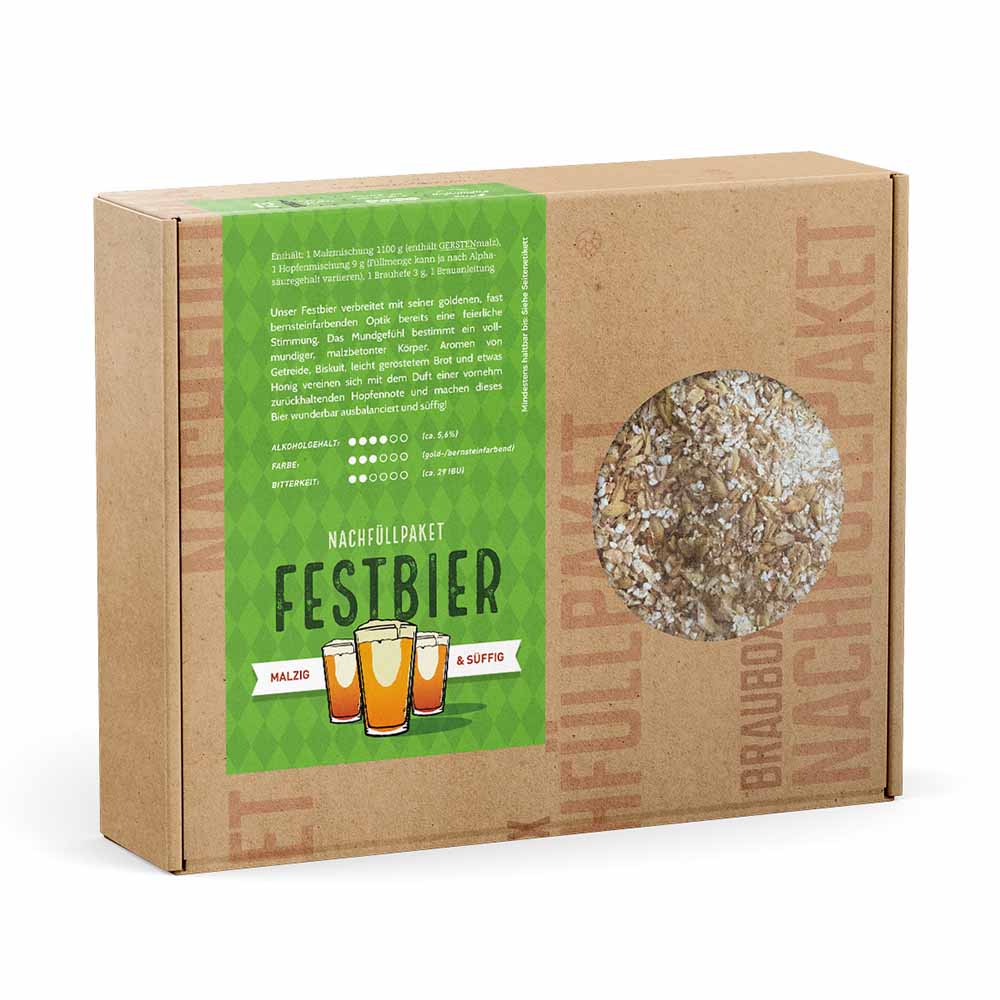 Besserbrauer Nachfüllpaket "Festbier" für Besserbrauer Braubox