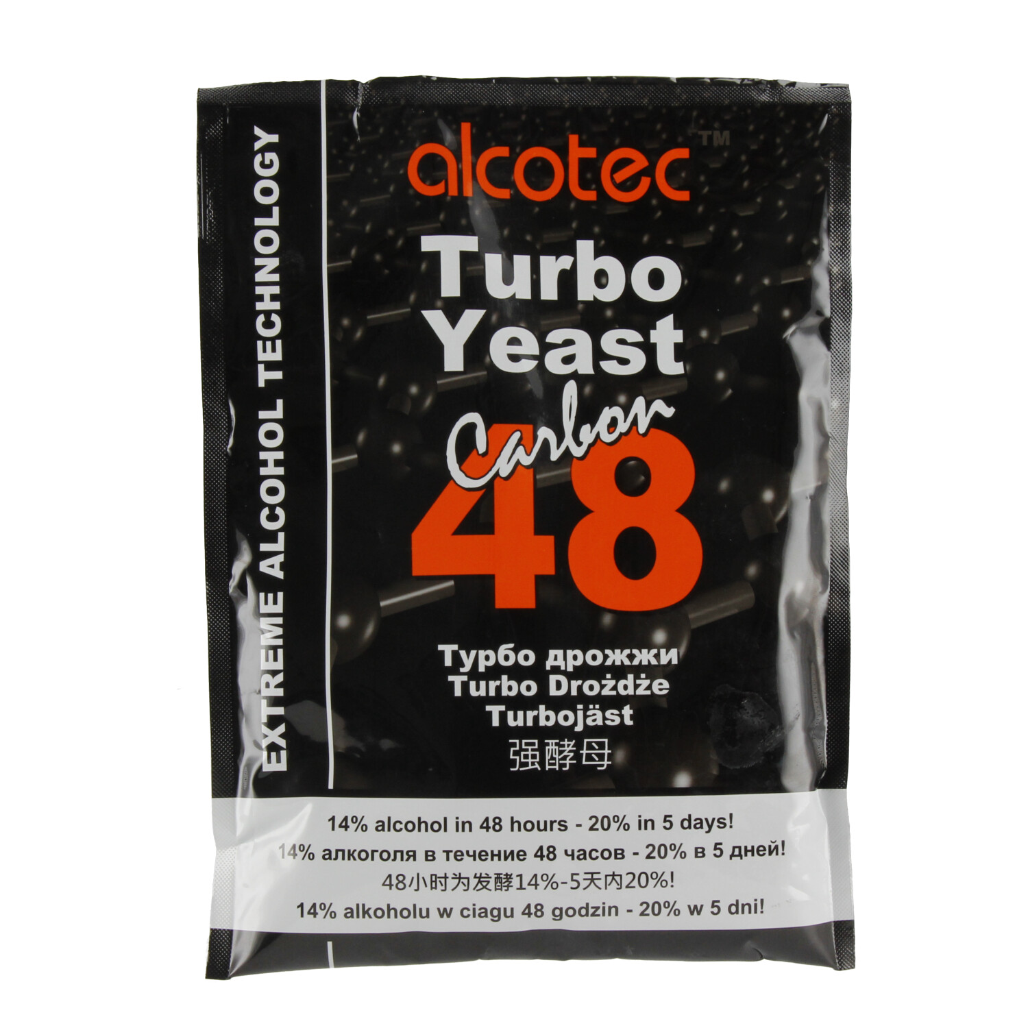 Alcotec 48 Carbon Turbo Yeast