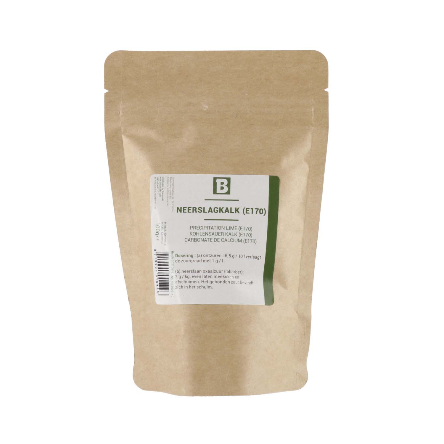 Carbonate de calcium (E170) 100 g