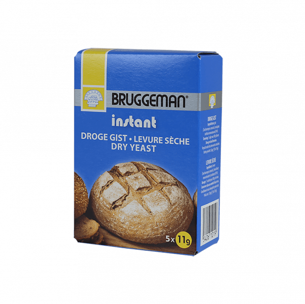 Bruggeman Instant Yeast Blue 5 x 11 g