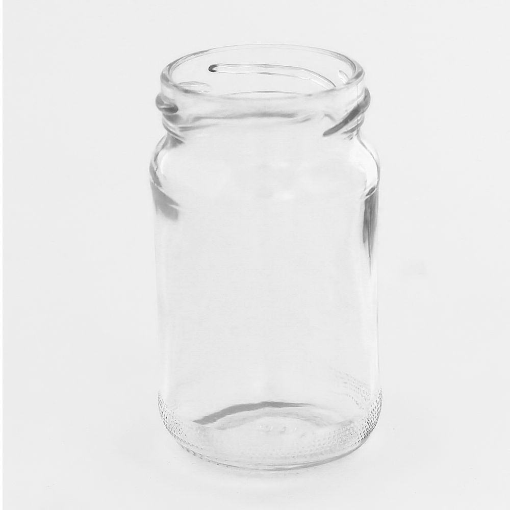 Rond glas 107 ml voor schroefdeksel