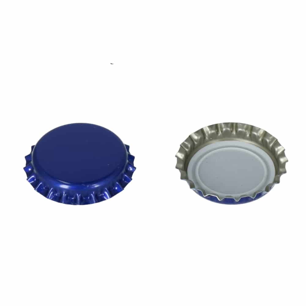 Capsules Couronnes O2 absorbantes 26 mm BLEU 500 pcs