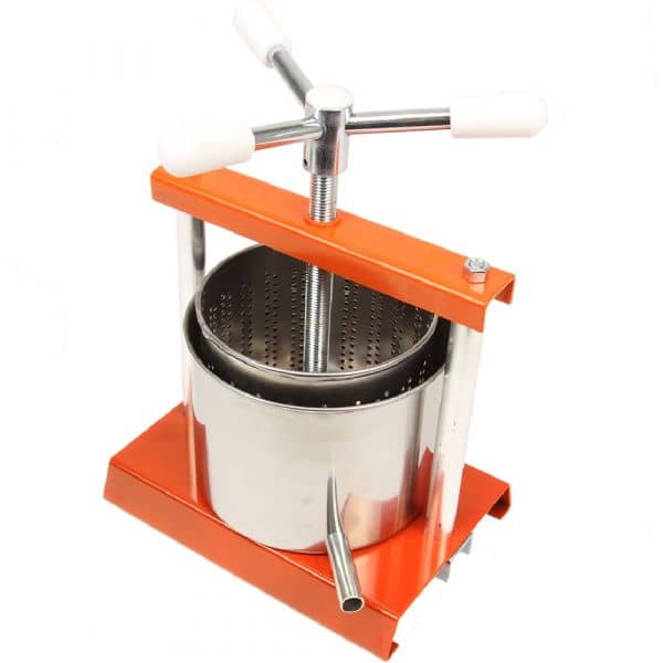 Presse à fruits Maxi acier inoxydable 4,5L (3,15 litres nets)