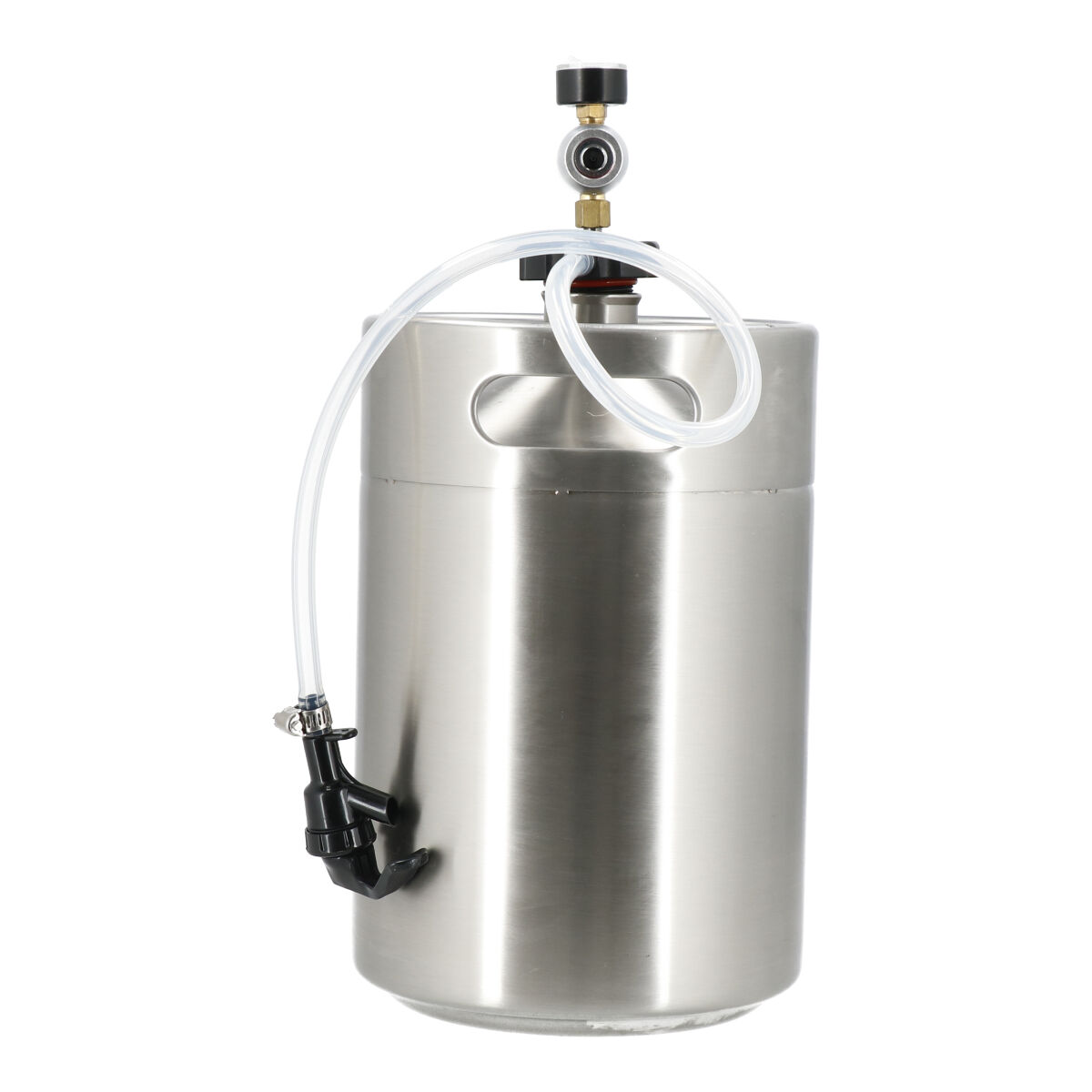 Mini Keg Kit 5L met picnic kraan en Co2 koppeling Mini Keg Kit 5L met picnic kraan en Co2 koppeling