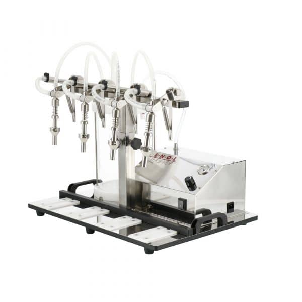 Dispositif d'embouteillage ENOLMASTER 4 Têtes en ACIER INOXYDABLE pour la Bière