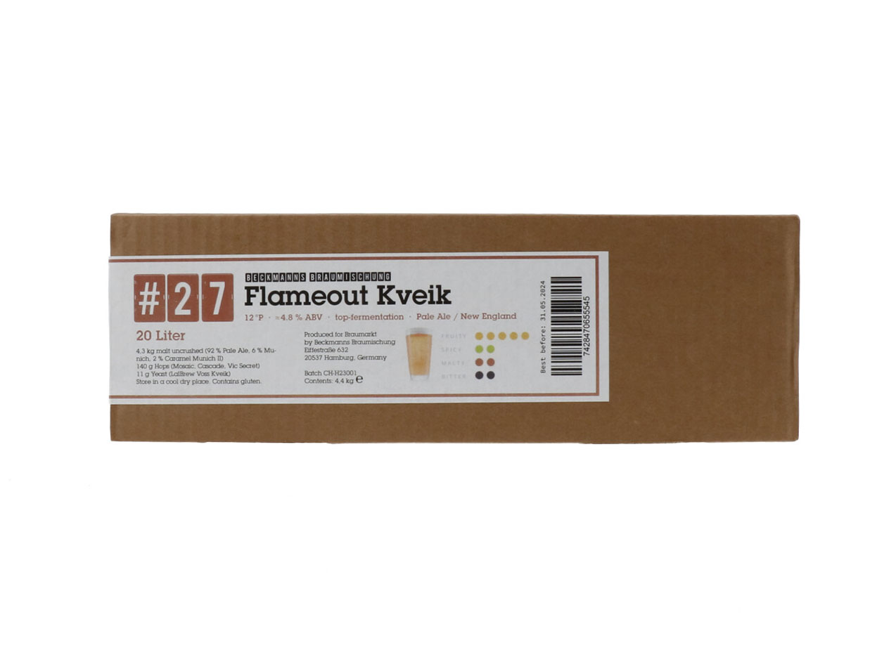 Braumischung Flameout Kveik (Neipa) for 20 l