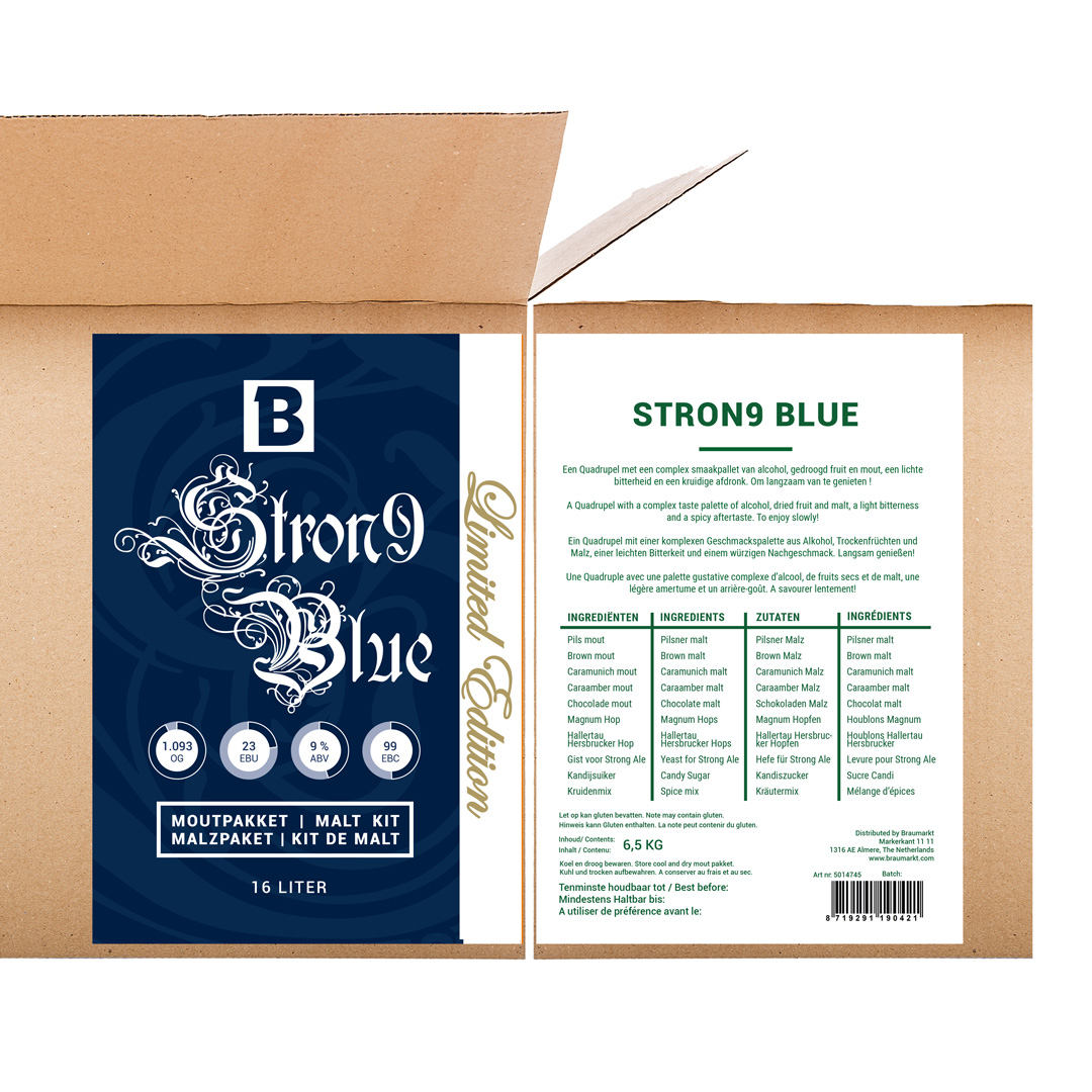 Arsegan All-Grain kit Stron9 Blue Ltd. Edition
