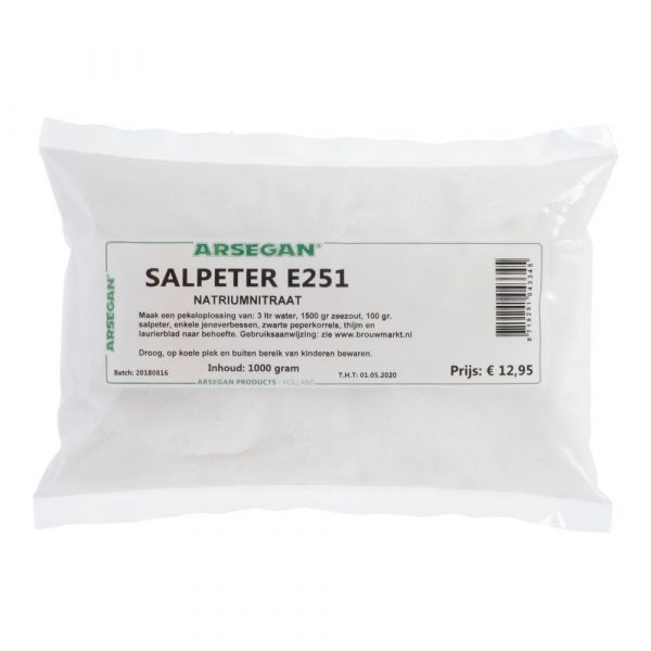 Kaliumnitrat / Natriumnitrat E251 zur Behandlung mit Salzlauge 1000 g
