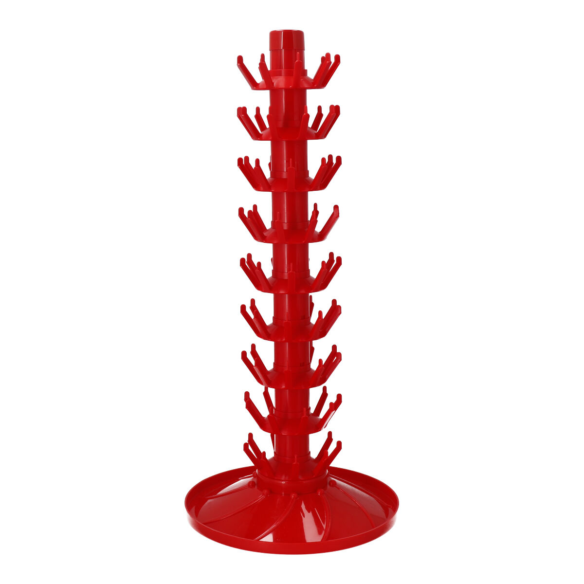 Draaibare flessenpaal Luxe voor 81 flessen