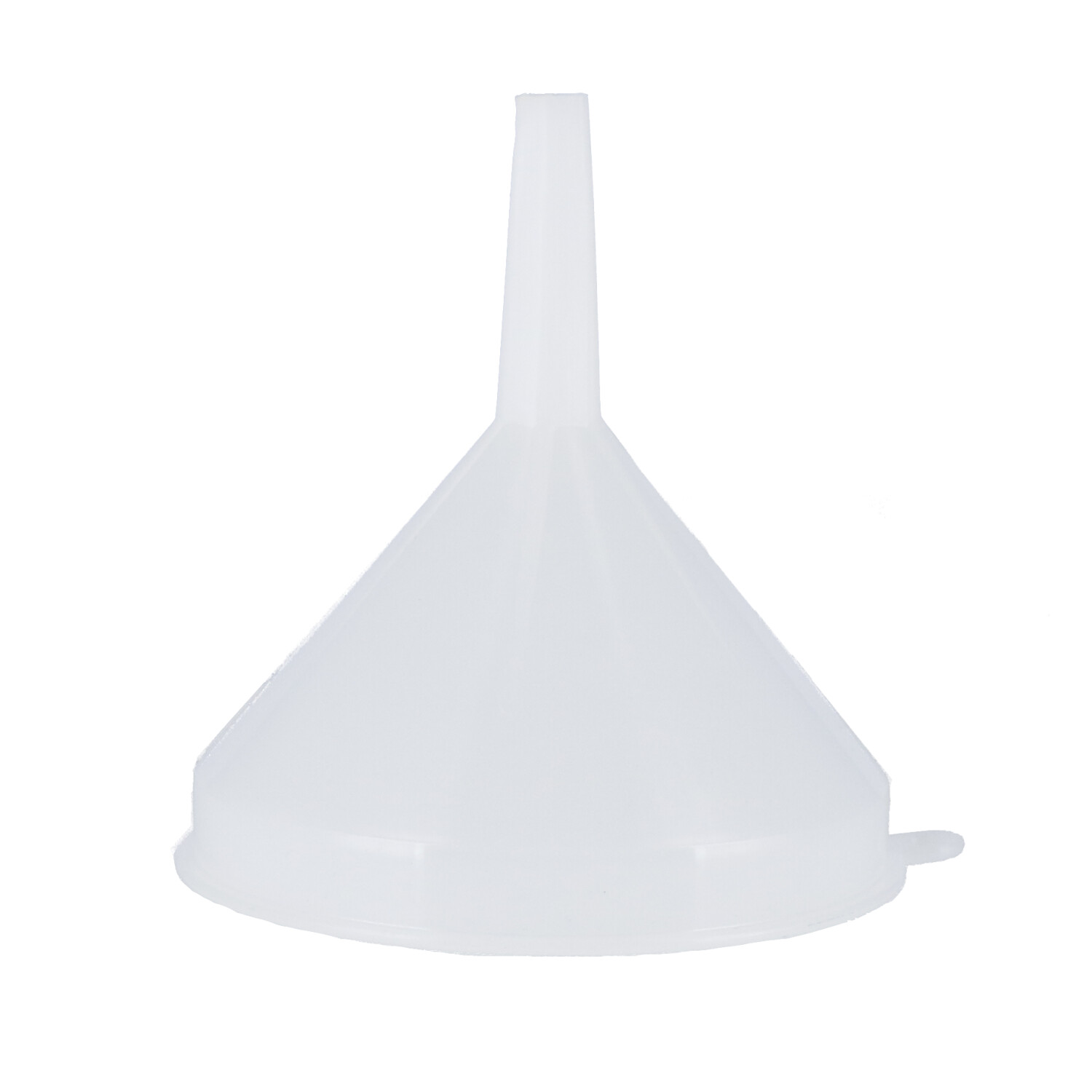 Funnel with Sieve- White Plastic Ø 12 cm