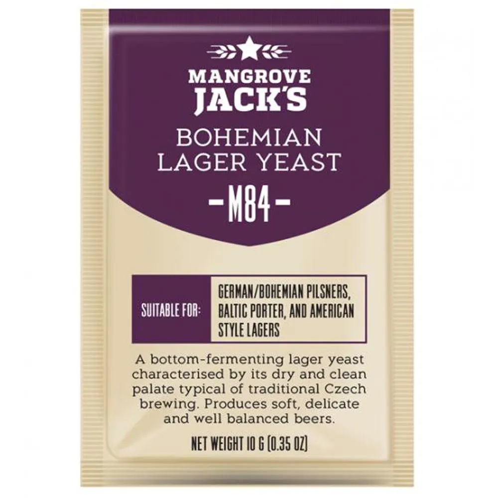 Mangrove Jack's Bohemian Lager Hefe M84 10 g