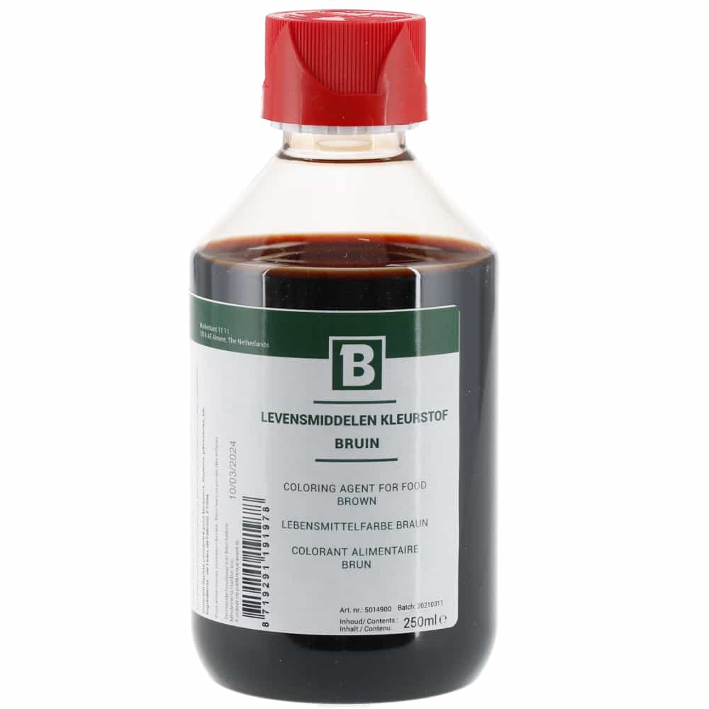 Coloring agent for food Brown 250 ml