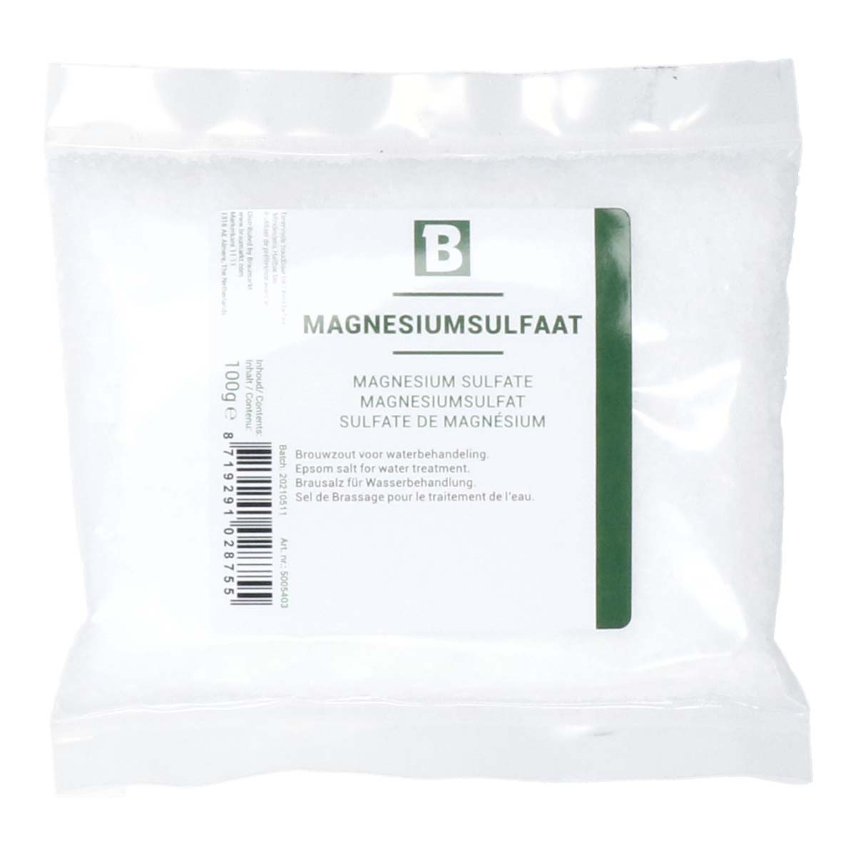 Sulphate de Magnésium - 100 g