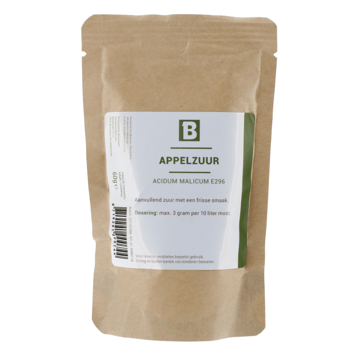 Acide malique E296 60 g