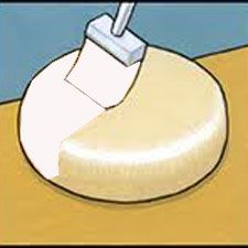 Cheese coating TRANSPARANT WHITE WITHOUT 9 kg bucket