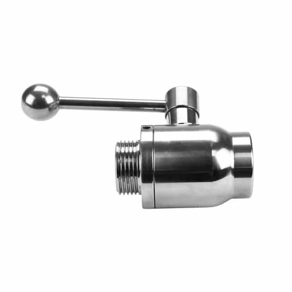 Vanne à bille en acier inox 1" pour cuves Speidel FD