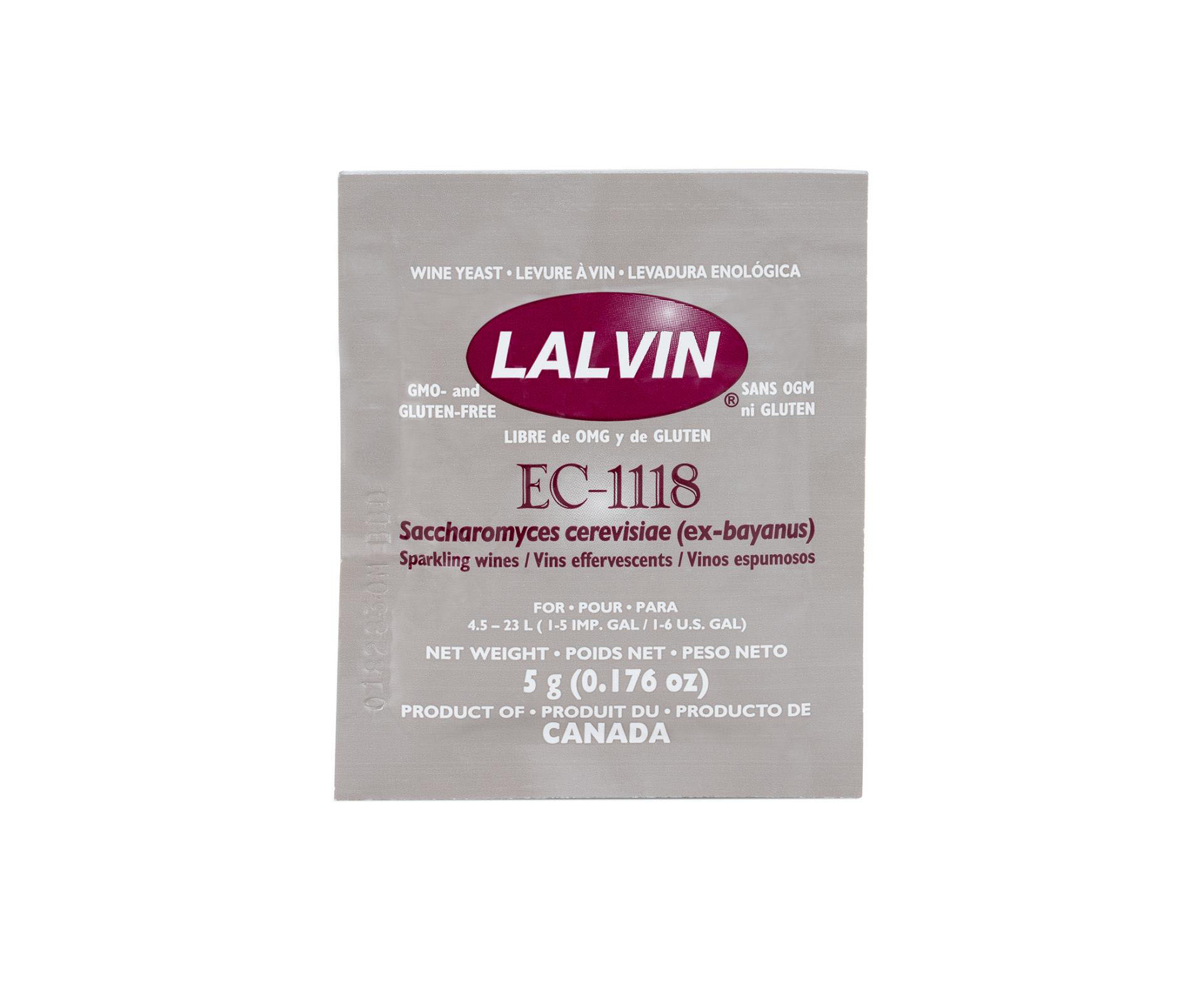 Lallemand Lalvin EC1118™ 5 gr
