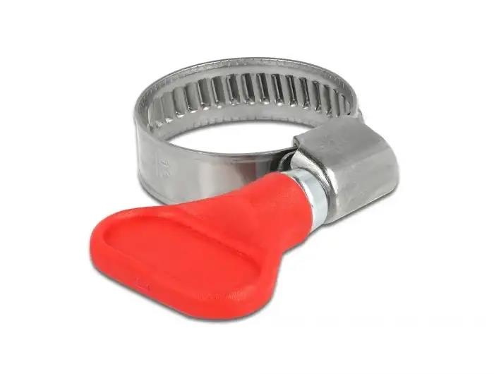 Collier de serrage en acier inoxydable avec vis à oreilles 8-12 mm 5 pièces