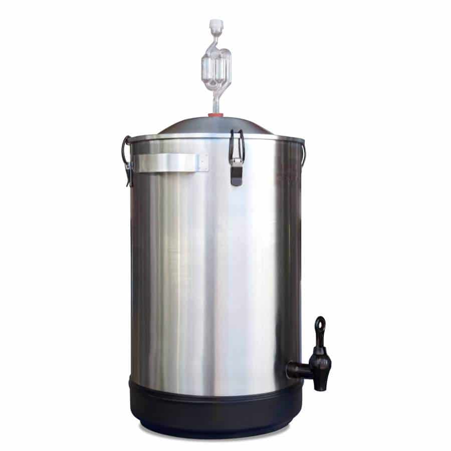 Grainfather 25 liter rvs fermenter met kraan