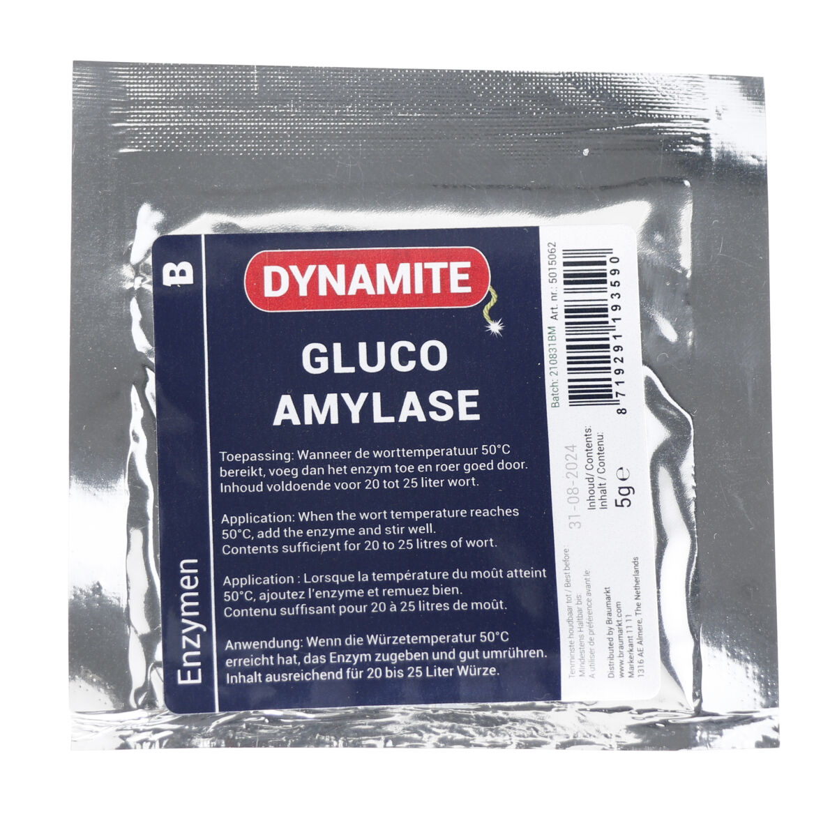 Dynamite Gluco Amylase 5 gr 