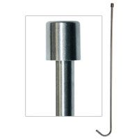 Stainless Steel racking cane 75 cm with anti-sediment tip 