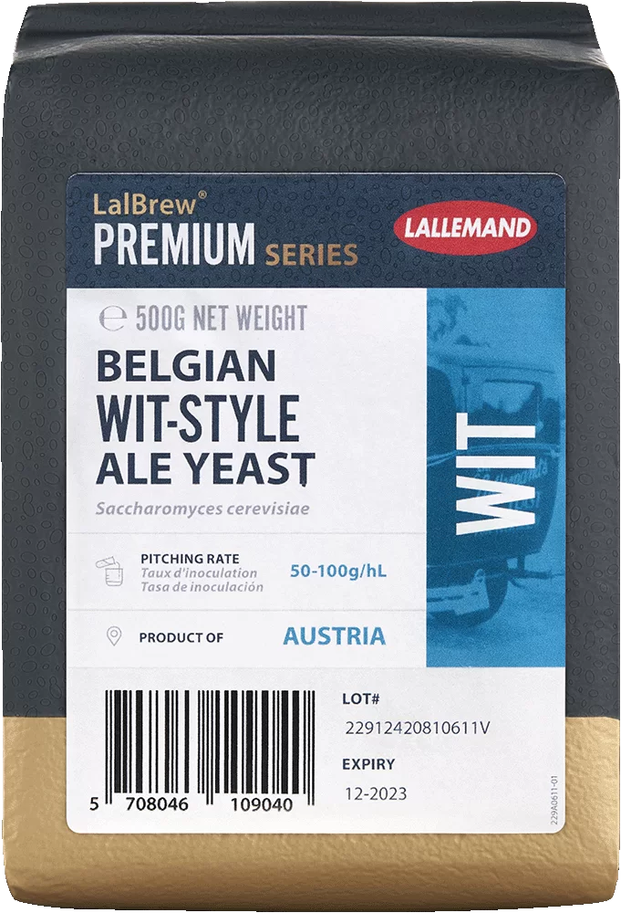 Lallemand Lalbrew® Wit™ Belgian Wit Style Yeast 500 g