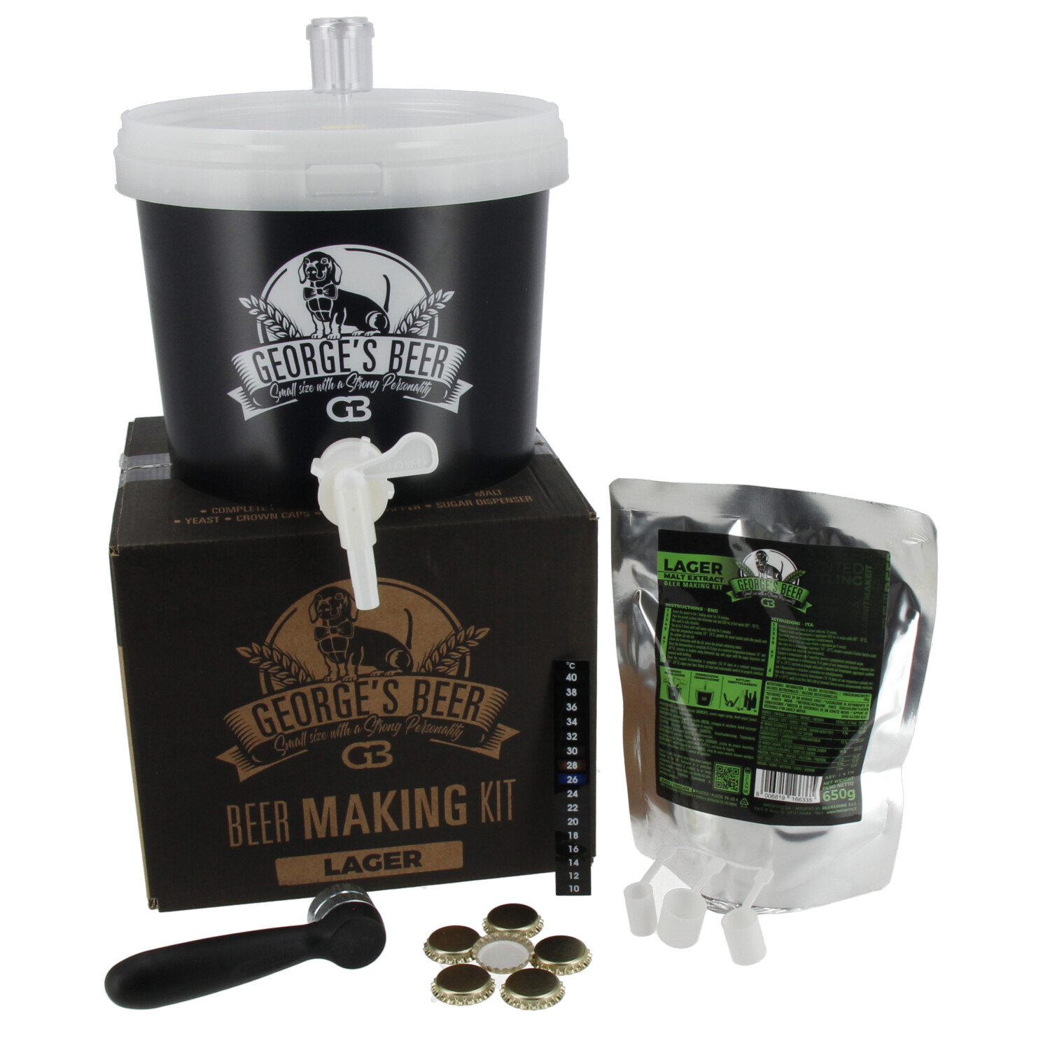 George's Beer Lager Brouwkit