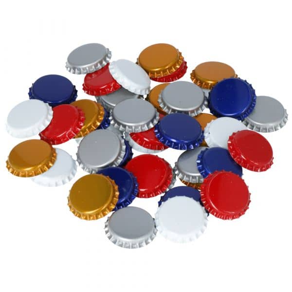 Capsules couronnes mix color 26 mm 500 pcs