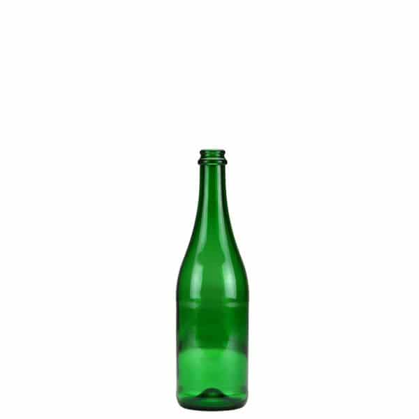 Champagne Bottle 0.375 Litres Green