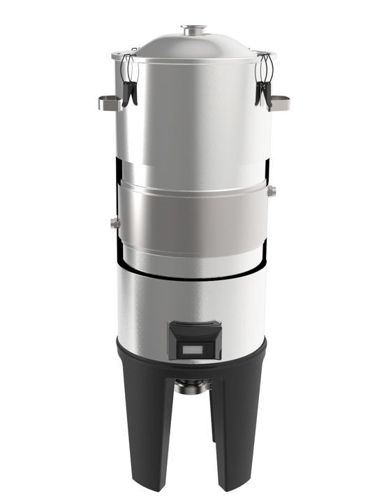 Grainfather conische gisttank 30 liter PRO in set met dubbele kogelkraan en temperatuurregeling