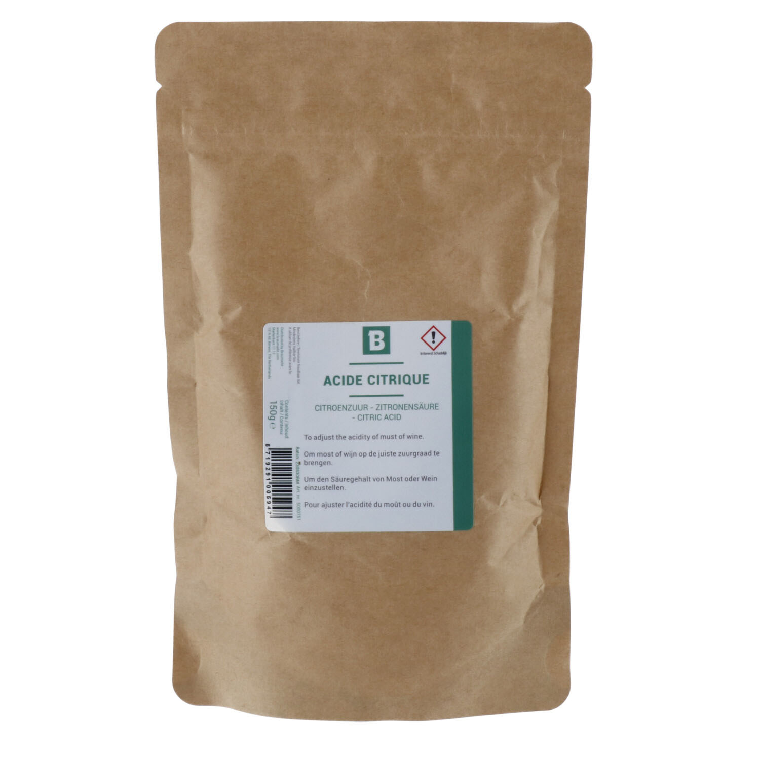 Acide citrique (E330) 150 g