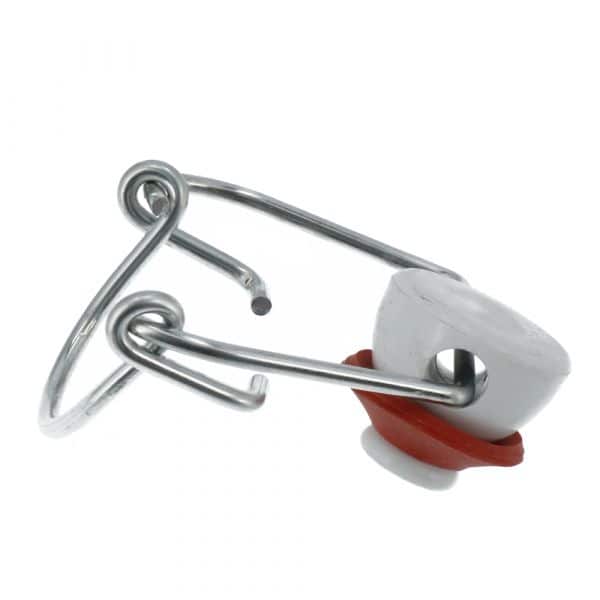 Bouchon mécaniques blanc en plastic 100 pcs