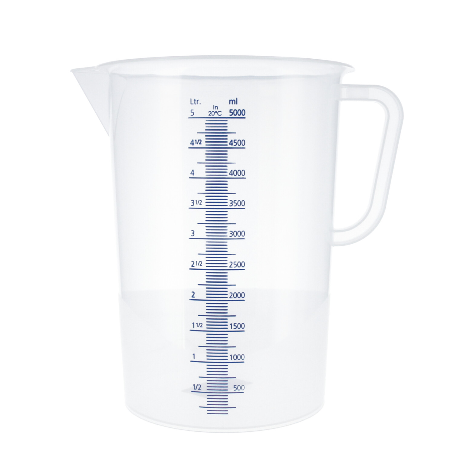Measuring jug pp sythetic graduated 5000 ml
