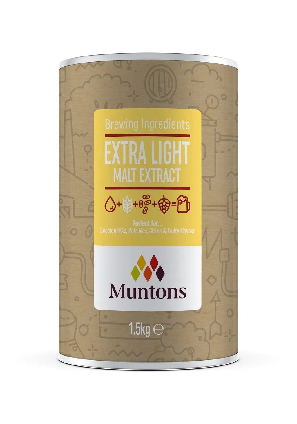 Muntons Extra Light Liquid Malt Extract 1.5 Kg