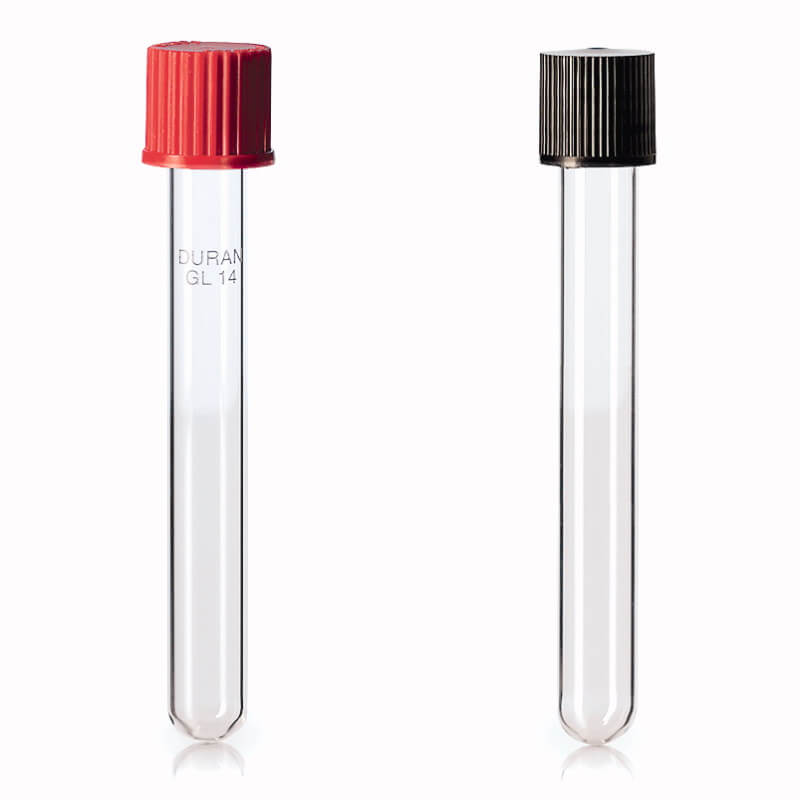 Cultuurfles met schroefdop