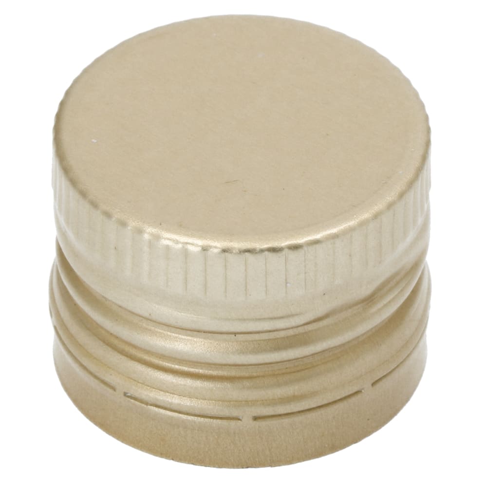 Pilferproof screw-cap 31,5 x 24 mm GOLD with liner 10 pcs