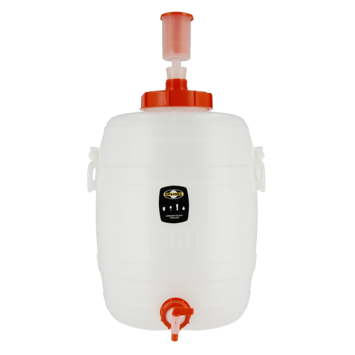Speidel 30 liter gistingsvat compleet rond