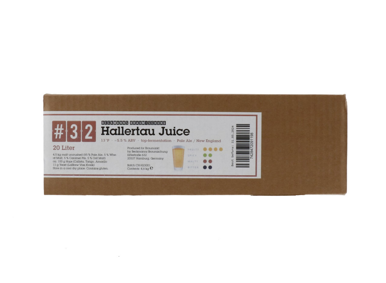 Braumischung Hallertau Juice(Kveik) voor 20l (BBE 31.05.2024)
