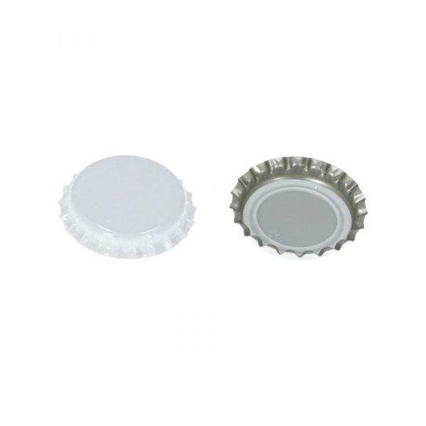 Capsules Couronnes O2 absorbantes 26 mm BLANC 10500 pcs