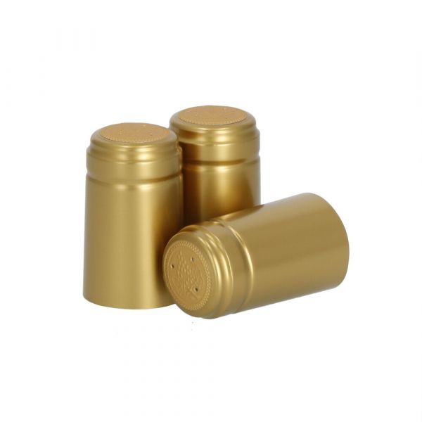 Capsules thermorétractables Or 100 pcs