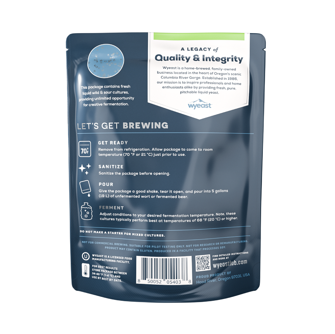 Wyeast 5733 Pediococcus