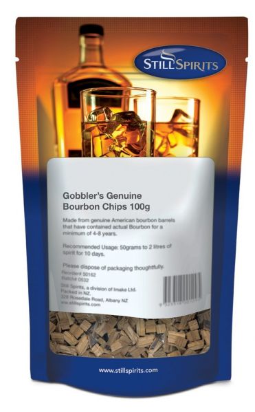 Still Spirits Gobbler's Bourbon Chips 100g
